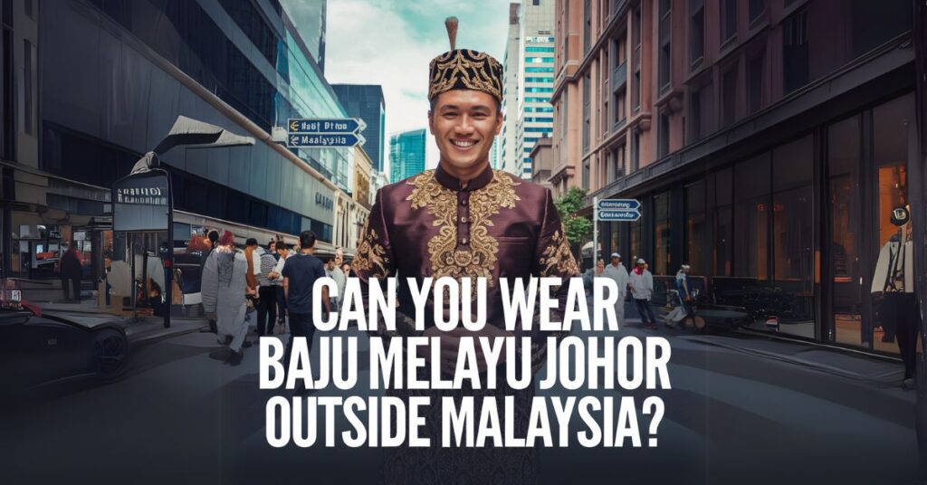 Can You Wear Baju Melayu Johor Outside Malaysia?