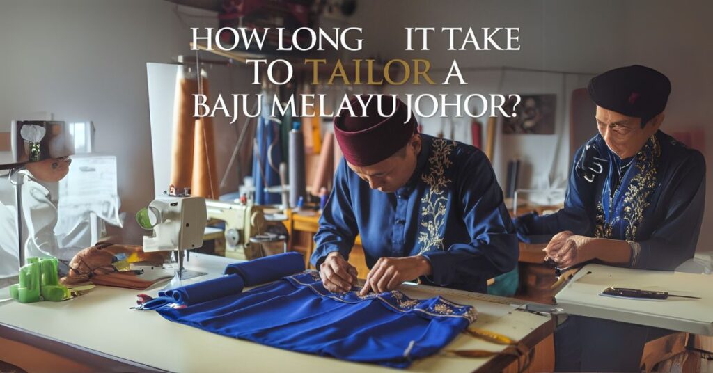 How Long Does It Take to Tailor a Baju Melayu Johor?