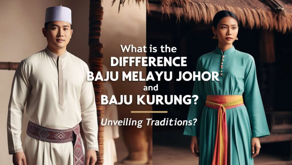 What is the Difference Between Baju Melayu Johor and Baju Kurung